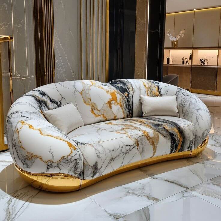 The marble couch combines luxury and comfort with its sleek, _6 (1)
